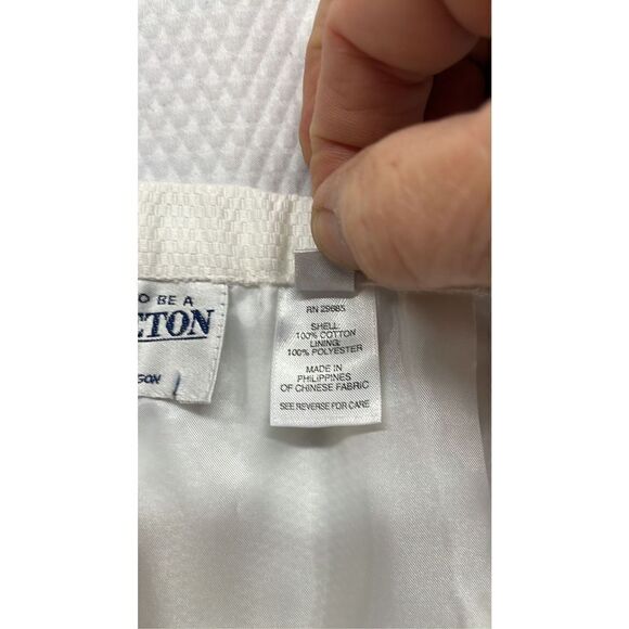 NWT New with Tags Pendleton Washable White Dress Pants Size 12 - Picture 9 of 15